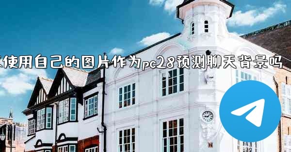 我可以使用自己的图片作为pc28预测聊天背景吗