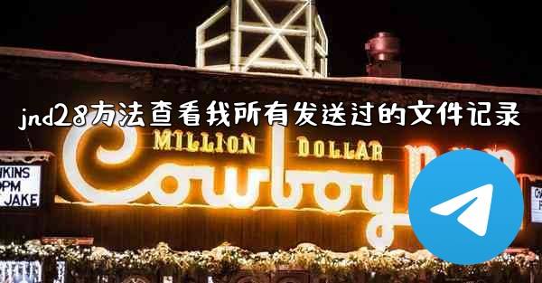jnd28方法查看我所有发送过的文件记录