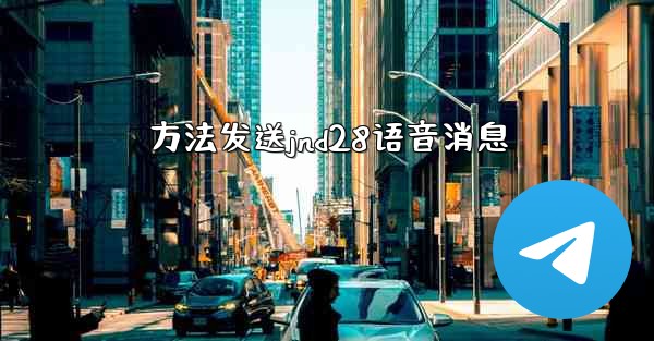 方法发送jnd28语音消息