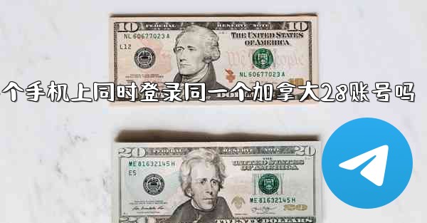 我可以在多个手机上同时登录同一个加拿大28账号吗