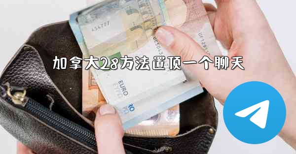 加拿大28方法置顶一个聊天