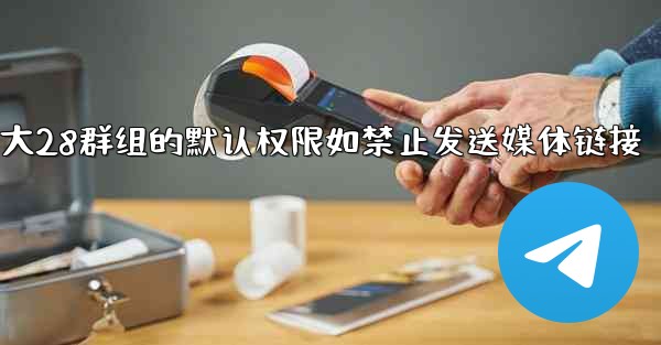 方法设置加拿大28群组的默认权限如禁止发送媒体链接