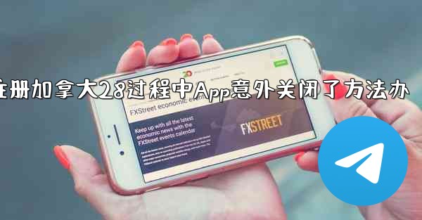 注册加拿大28过程中App意外关闭了方法办